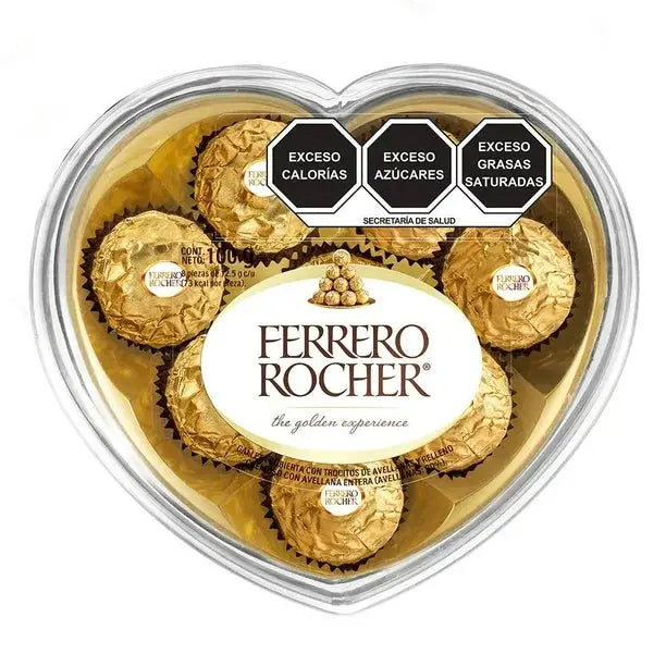 CHOCOLATES FERRERO ROCHER CAJA CORAZON AMOR ZOCALO ONLINE