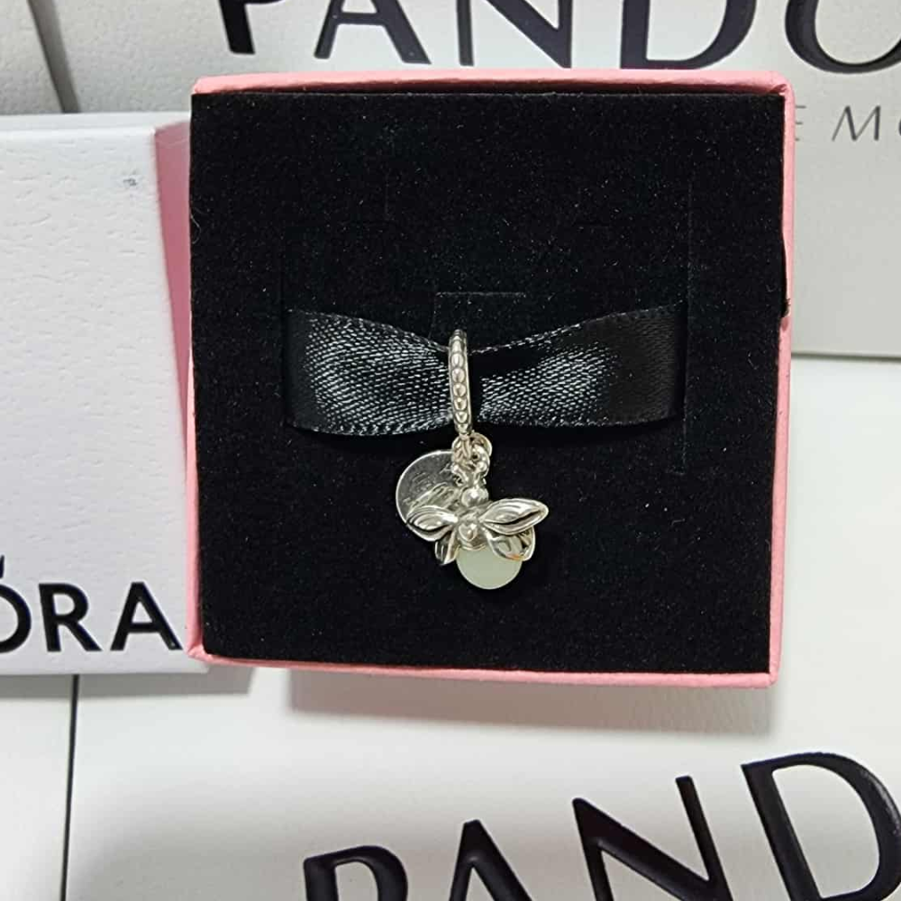 CHARM PANDORA EVANGELINE LUCIERNAGA PLATA .925