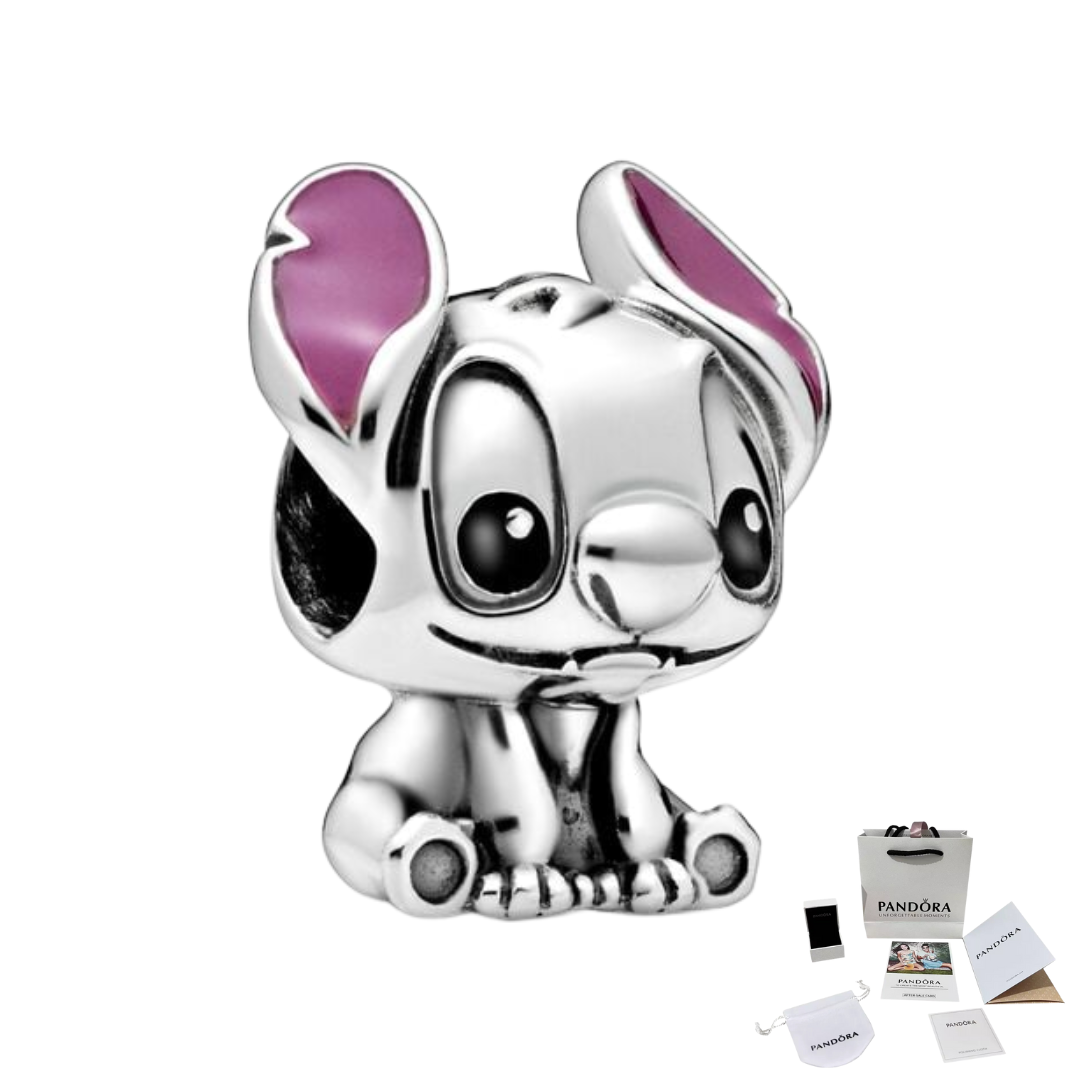CHARM LILO Y STICH DISNEY PANDORA + KIT DE REGALO