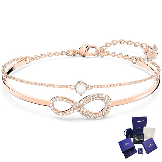 SWAROVSKI INFINITY HYPERBOLA BRACELET + GIFT KIT