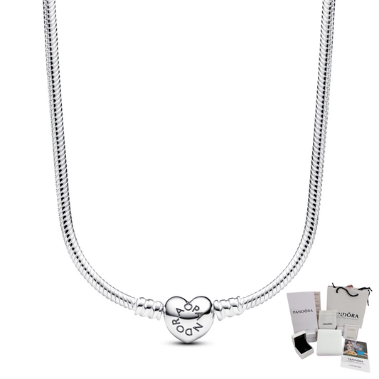 LOVE PANDORA S 925 RED HEART NECKLACE