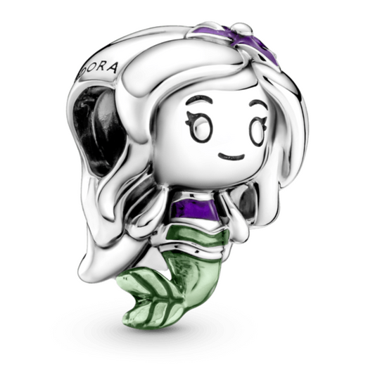 CHARMS PANDORA SIRENITA PRINCESAS DISNEY PLATA .925