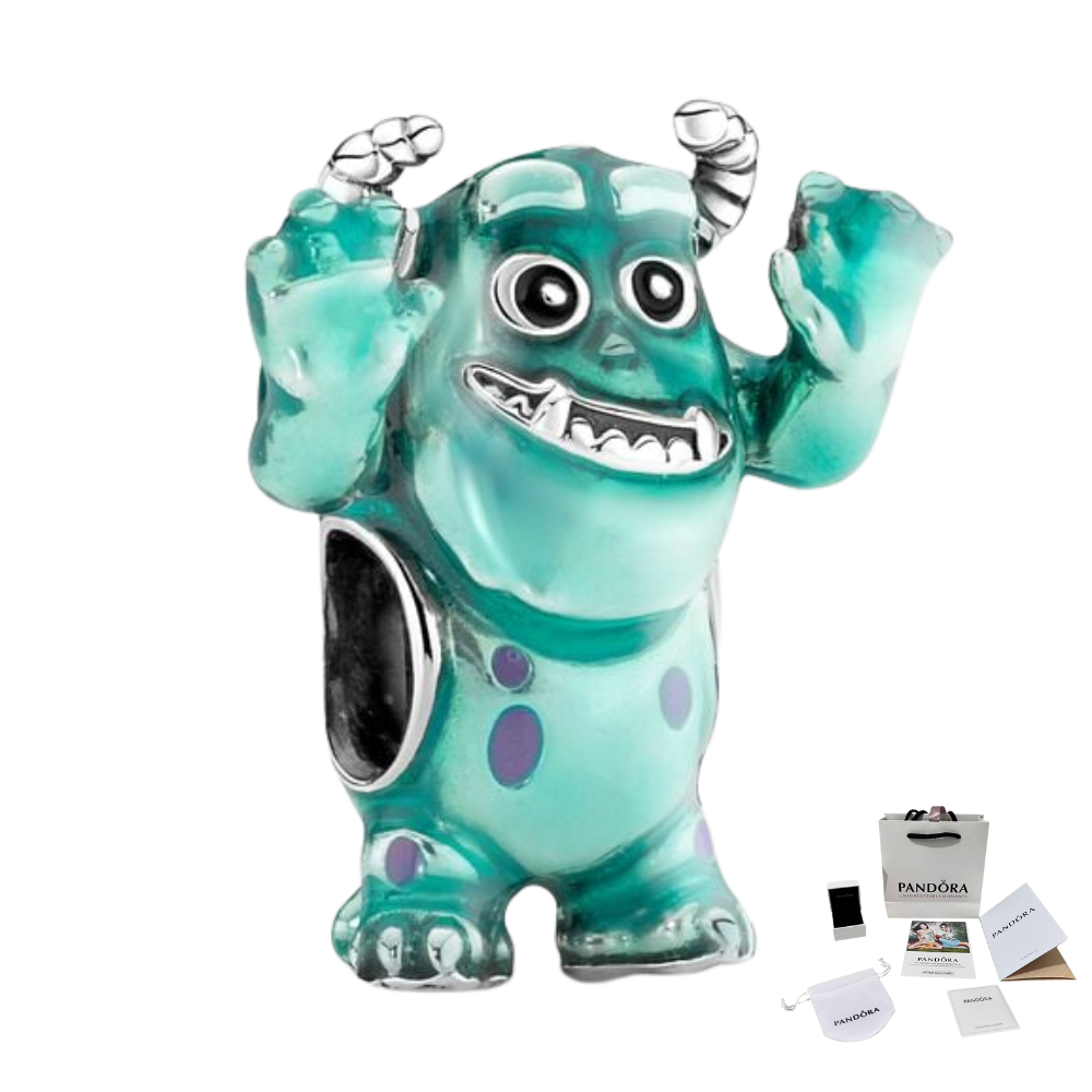 CHARM PANDORA SULLIVAN MONSTERS INC PIXAR PLATA 925