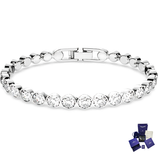 ANGELIC SWAROVSKI CRYSTAL TENNIS BRACELET + GIFT KIT