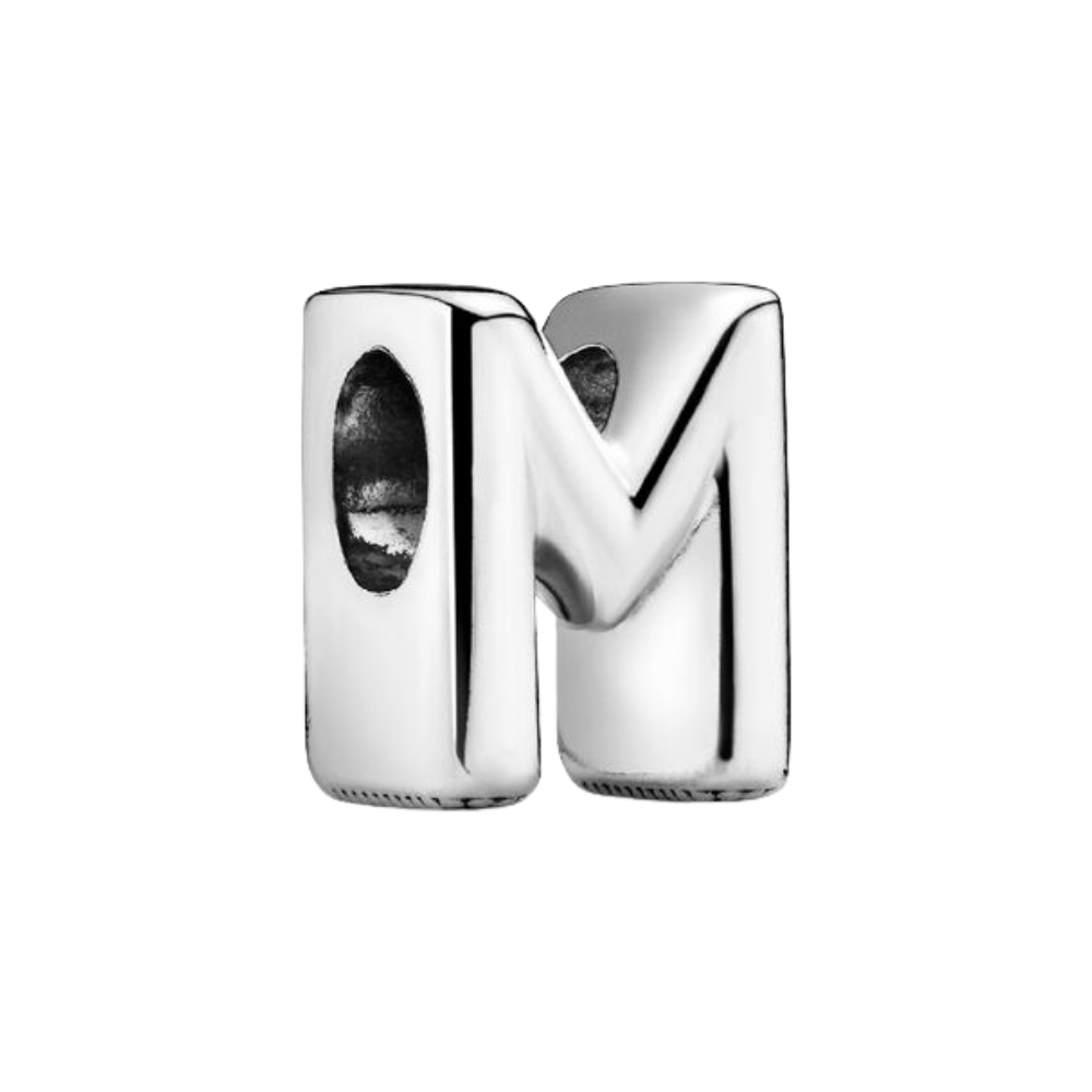 CHARMS PANDORA VARIAS LETRAS ALFABETO PLATA .925