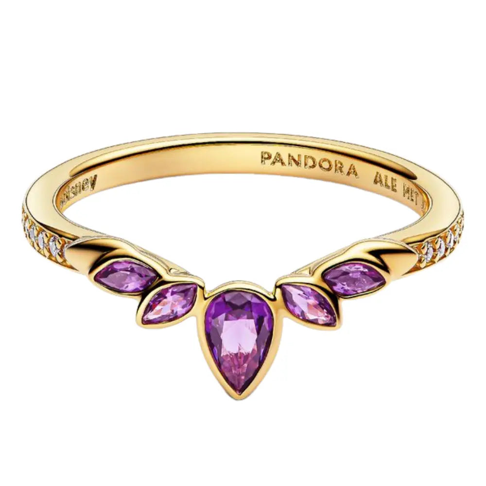 ANILLO PANDORA TIARA PRINCESA RENIA DISNEY FROZEN ORO 14K ZOCALO ONLINE