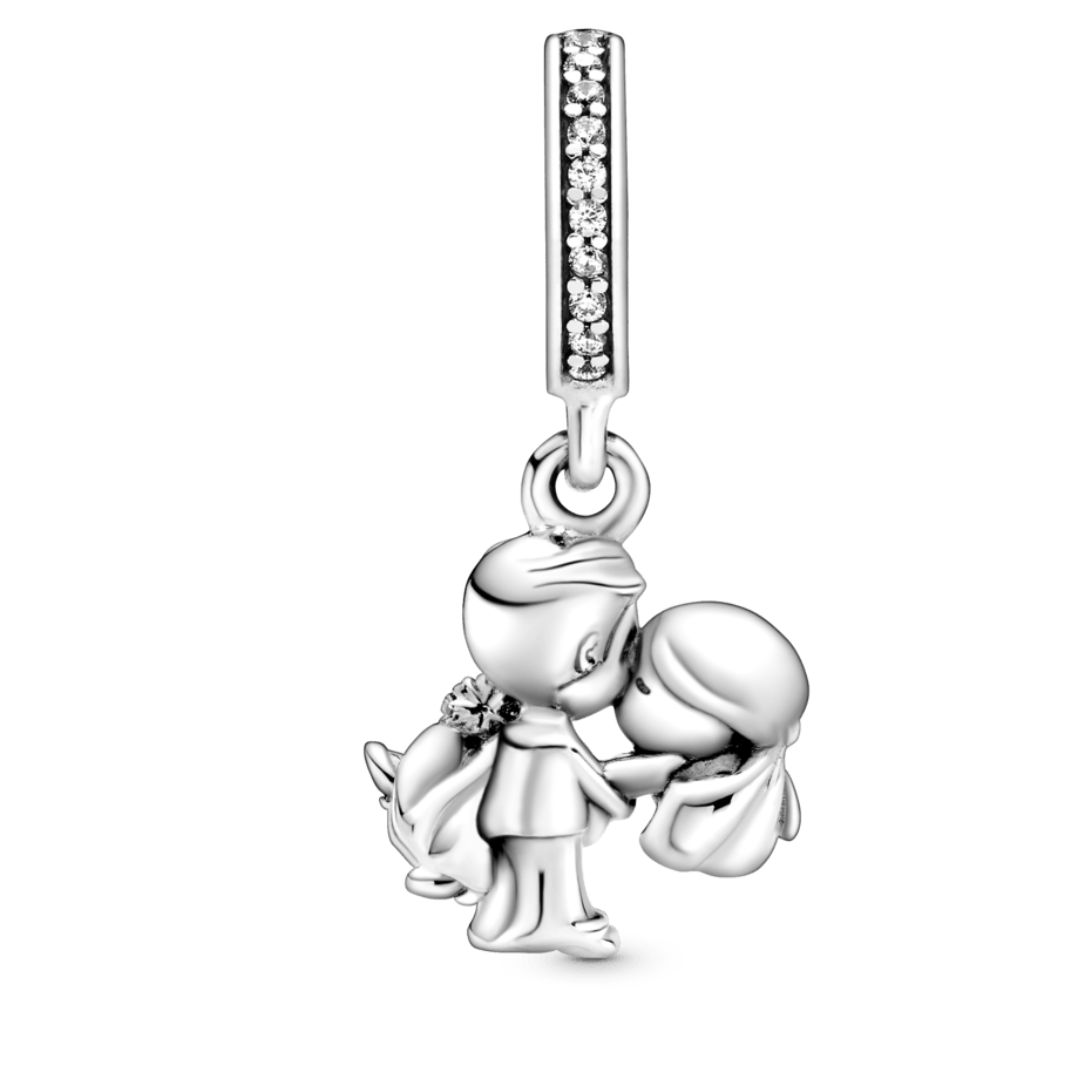 CHARM PAREJA ESPOSOS NOVIOS BODA PANDORA