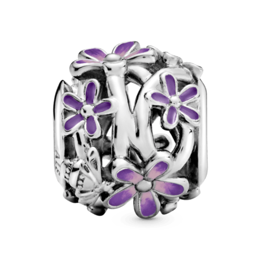 CHARM CALADO MARGARITA MORADO PANDORA