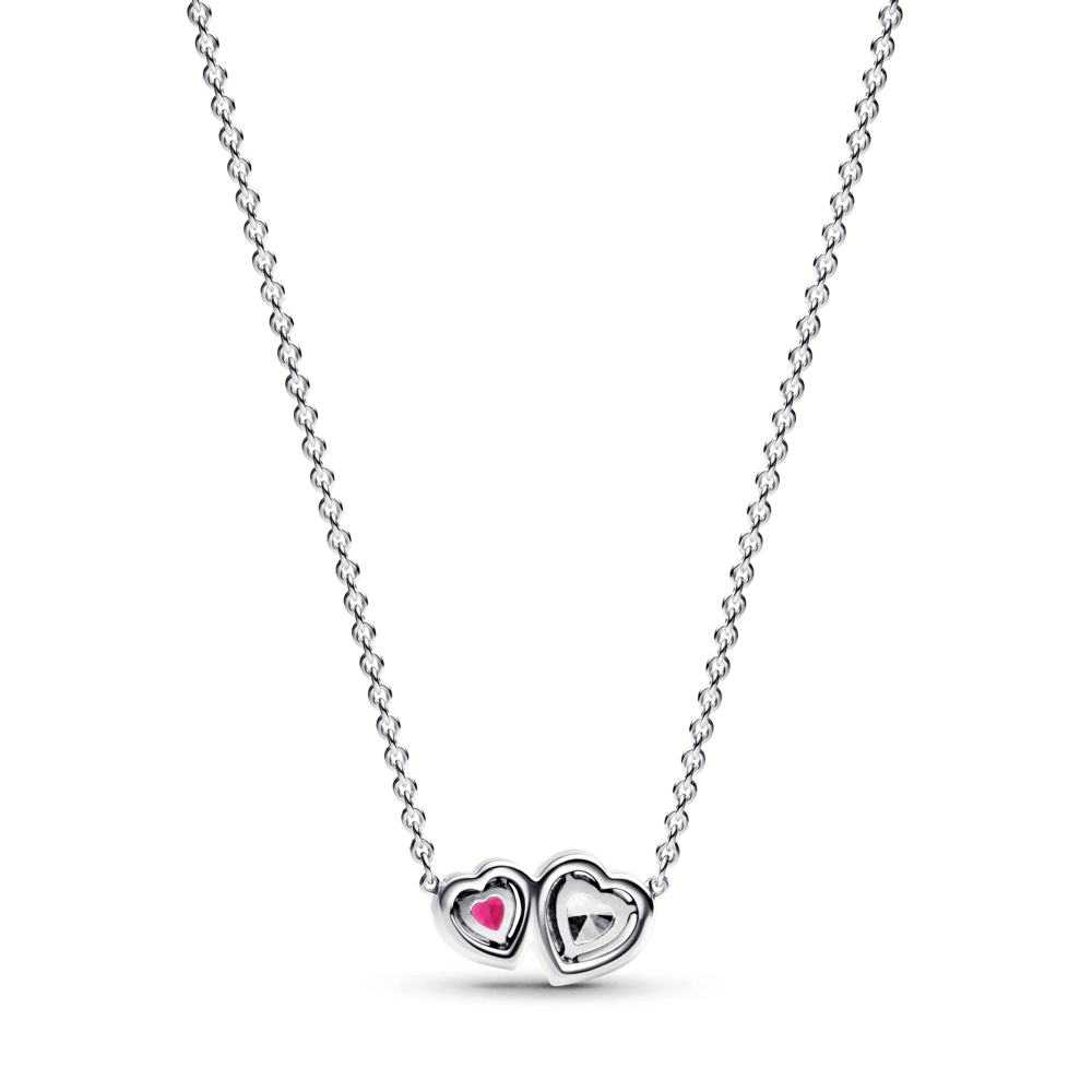 LOVE PANDORA S 925 RED HEART NECKLACE