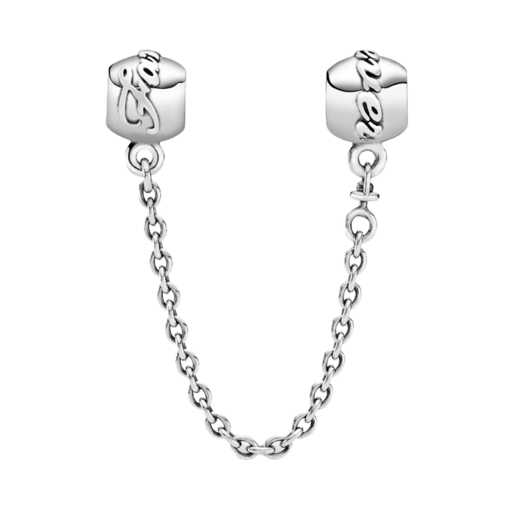 CHARM CADENA DE SEGURIDAD FOREVER FAMILY FAMILIA PANDORA PLATA .925 ZOCALO ONLINE