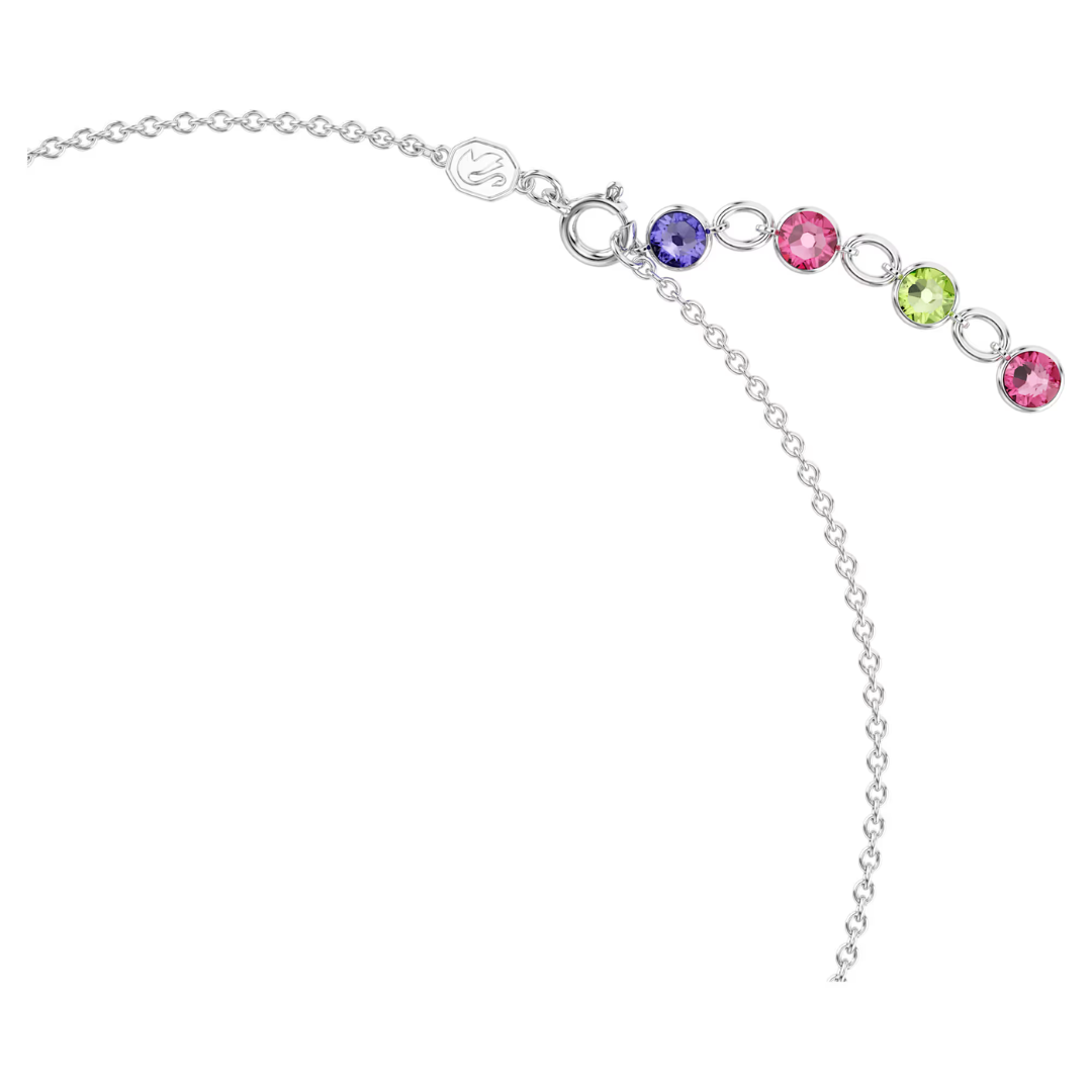 SWAROVSKI MULTI-COLOR CRYSTAL GEM NECKLACE + GIFT KIT
