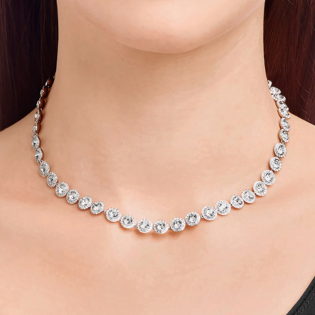 SWAROVSKI ANGELIC NECKLACE + BRACELET + EARRINGS SET