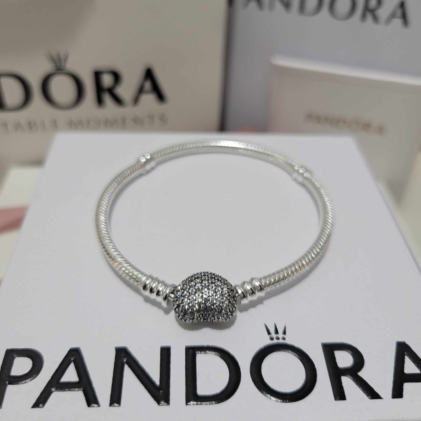 PANDORA CROWN BRACELET S 925