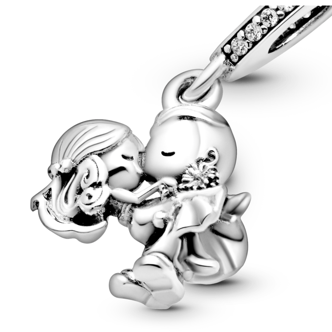 CHARM PAREJA ESPOSOS NOVIOS BODA PANDORA