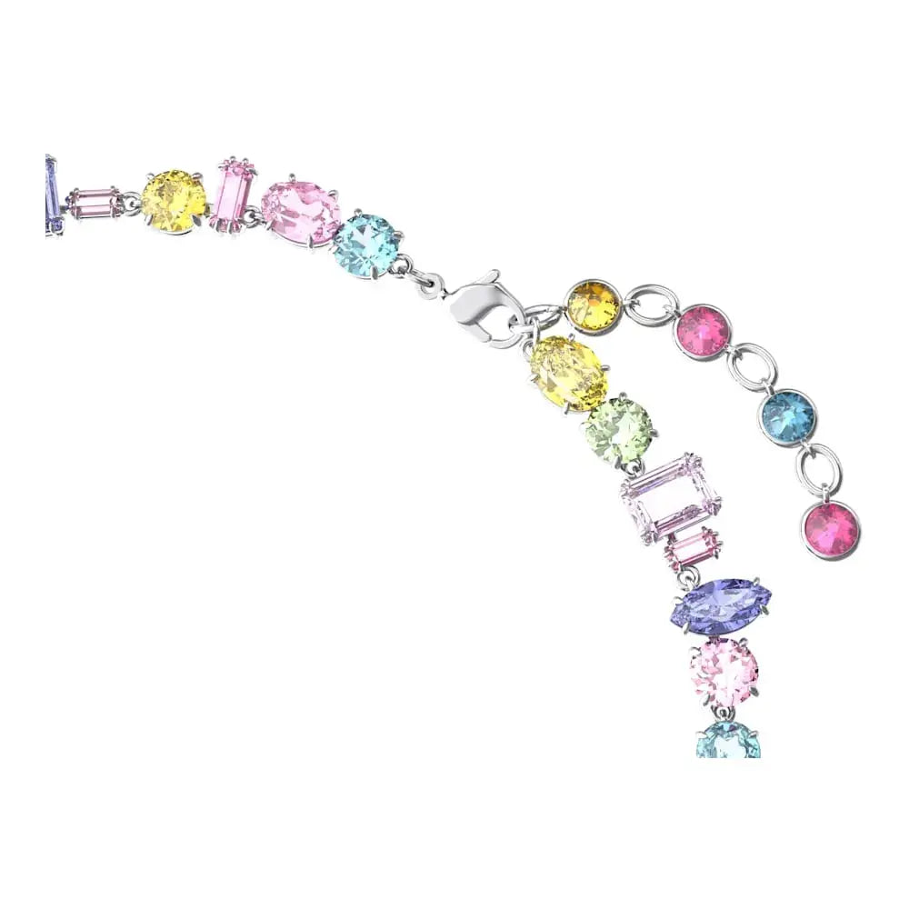 COLLAR GEMA CRISTALES COMPLETO MULTI COLOR SWAROVSKI + KIT DE REGALO ZOCALO ONLINE
