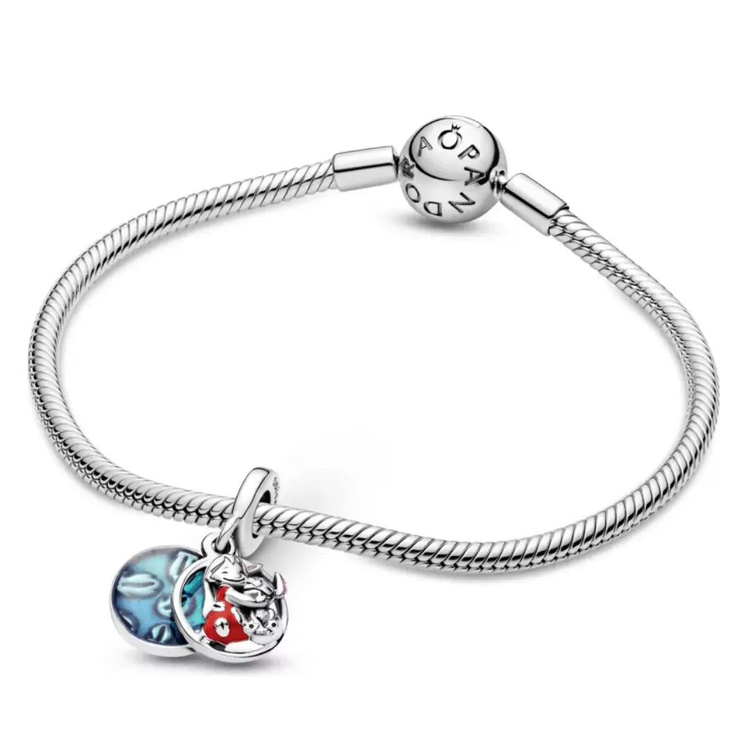 CHARM COLGANTE FAMILIA LILO Y STICH PANDORA + KIT DE REGALO ZOCALO ONLINE