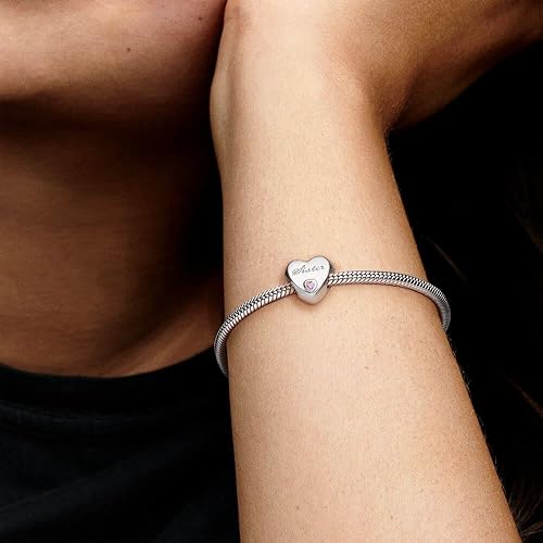 PANDORA SISTER HEART LOVE CHARM 925 SILVER