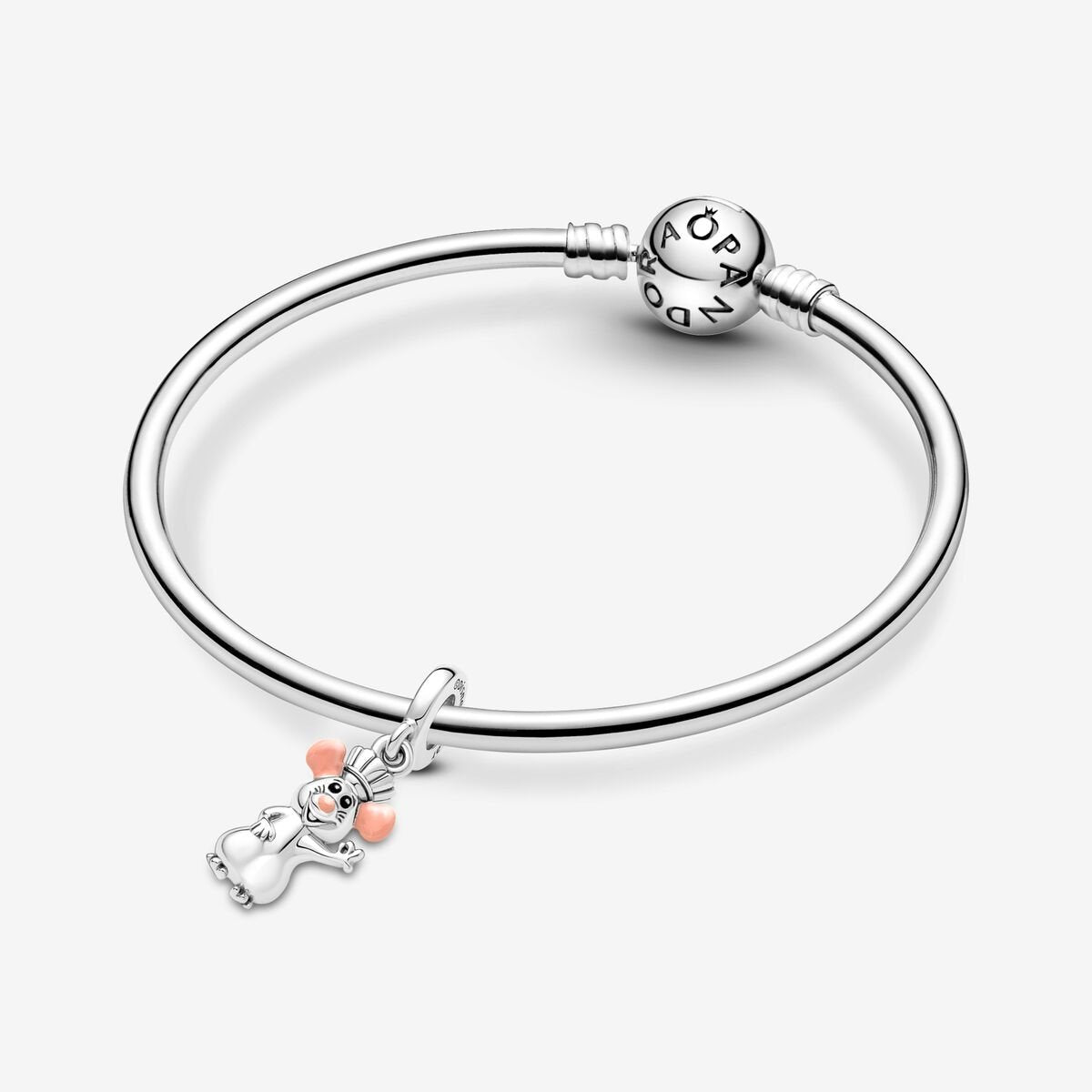 CHARM PANDORA COLGANTE REMY RATON PIXAR PLATA 925