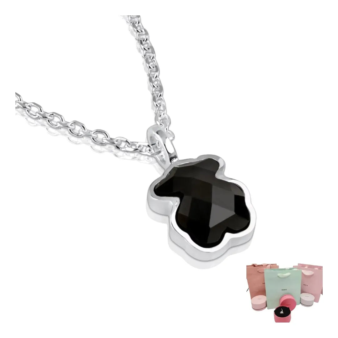 SWAROVSKI FLORERE IDYLLIA FLOWER PENDANT NECKLACE BLUE GOLD CRYSTALS + GIFT KIT