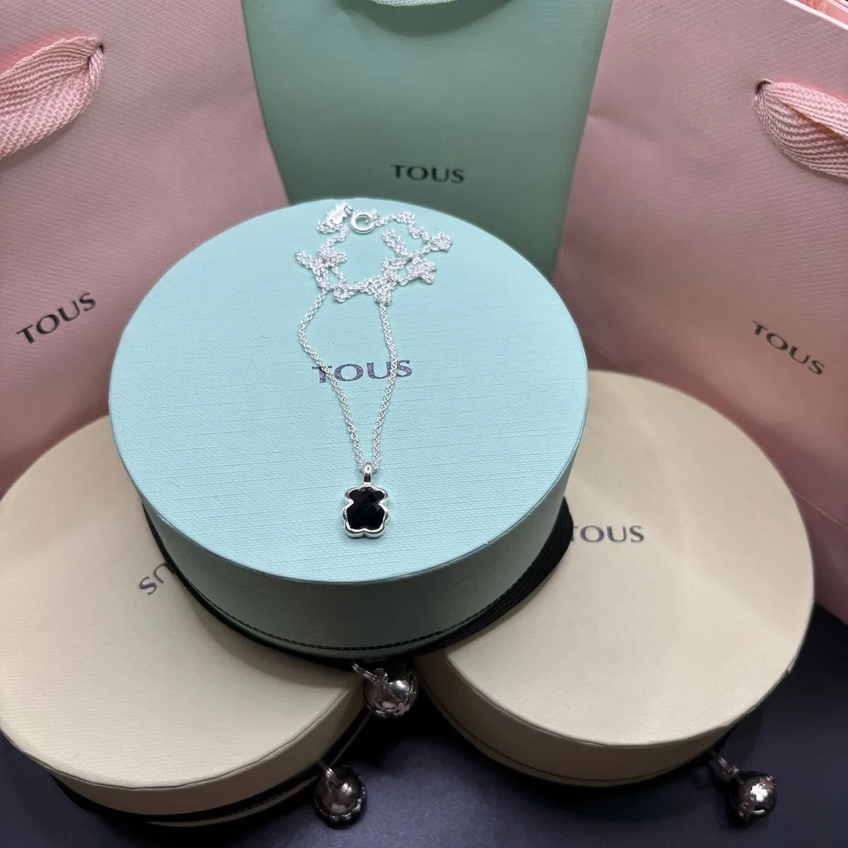 SWAROVSKI FLORERE IDYLLIA FLOWER PENDANT NECKLACE BLUE GOLD CRYSTALS + GIFT KIT