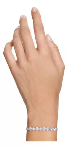 SWAROVSKI CRYSTAL TENNIS ANGELIC HALO BRACELET + GIFT KIT