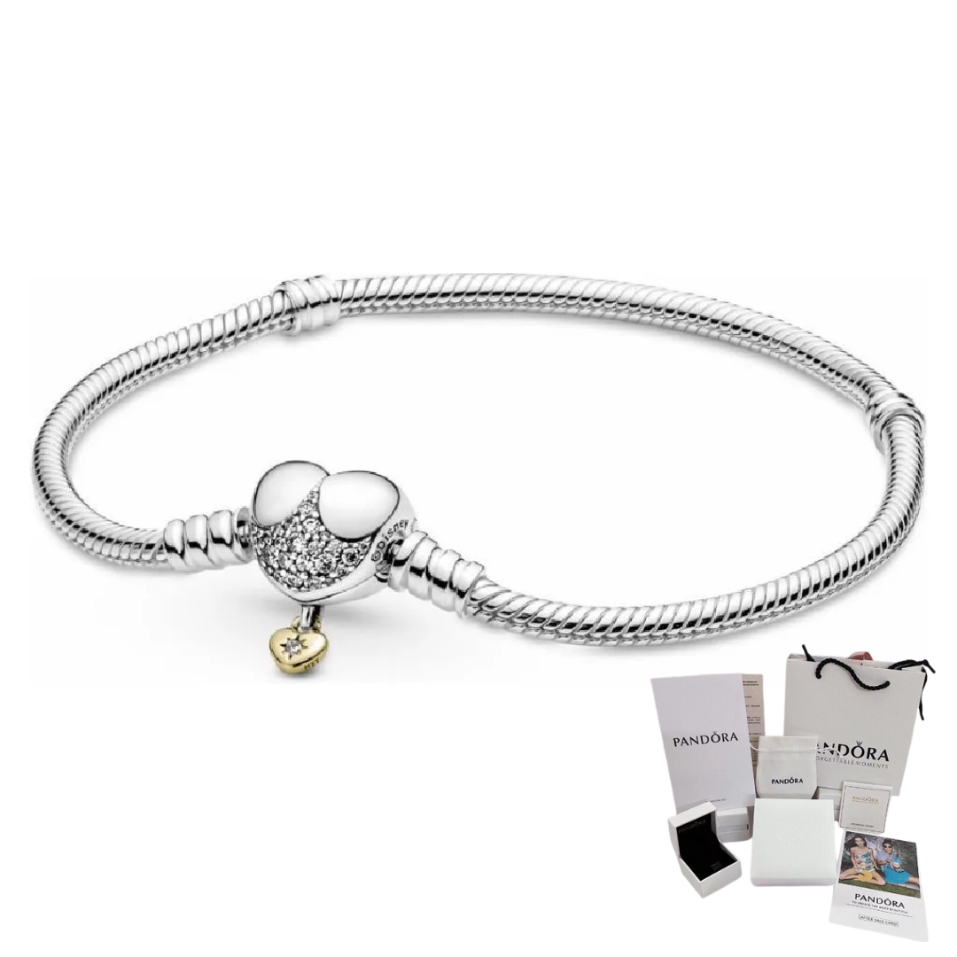 PANDORA MOMENTS DISNEY HEART BRACELET + GIFT KIT