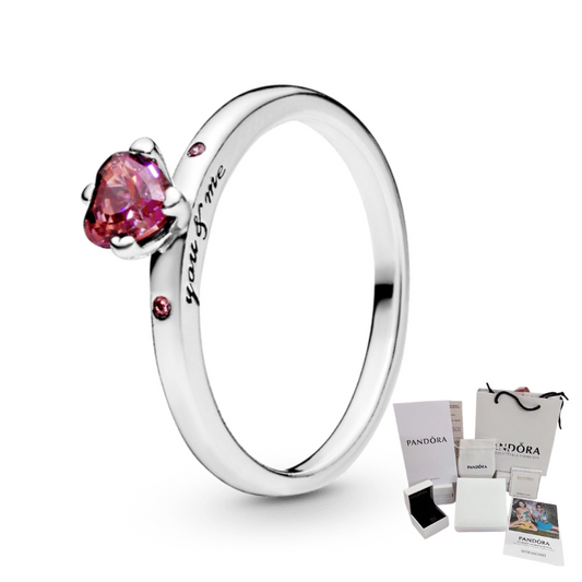 YOU & ME PROMISE RING SPARKLING RED + GIFT KIT