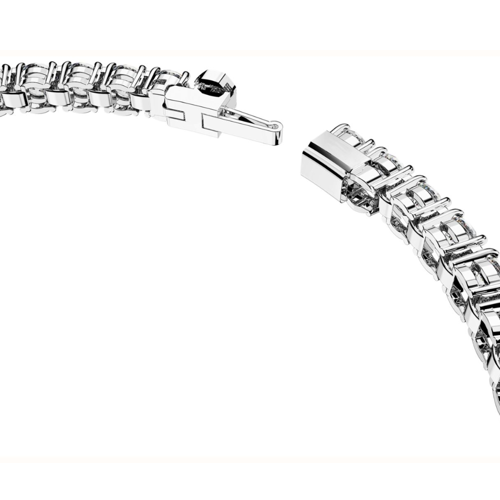 PULSERA SWAROVSKI MATRIX TENIS CRISTALES + KIT DE REGALO