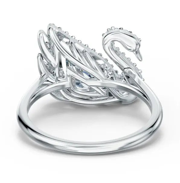 ANILLO PROMESA DANCING SWAN CISNE CRISTAL SWAROVSKI ZOCALO ONLINE