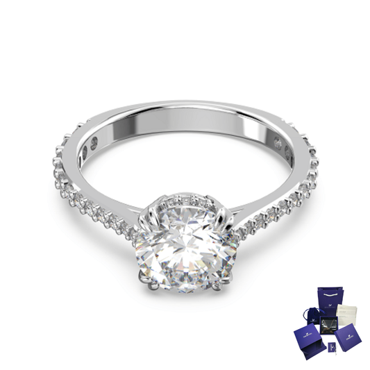 ATTRACT SOUL PROMISE RING SWAROVSKI CRYSTAL