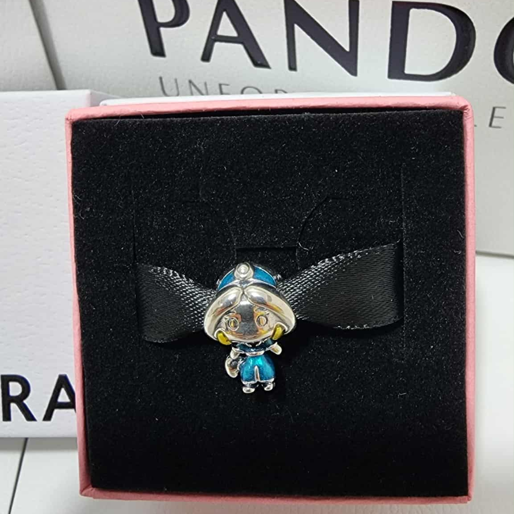 PANDORA DISNEY PRINCESS JASMINE CHARMS 