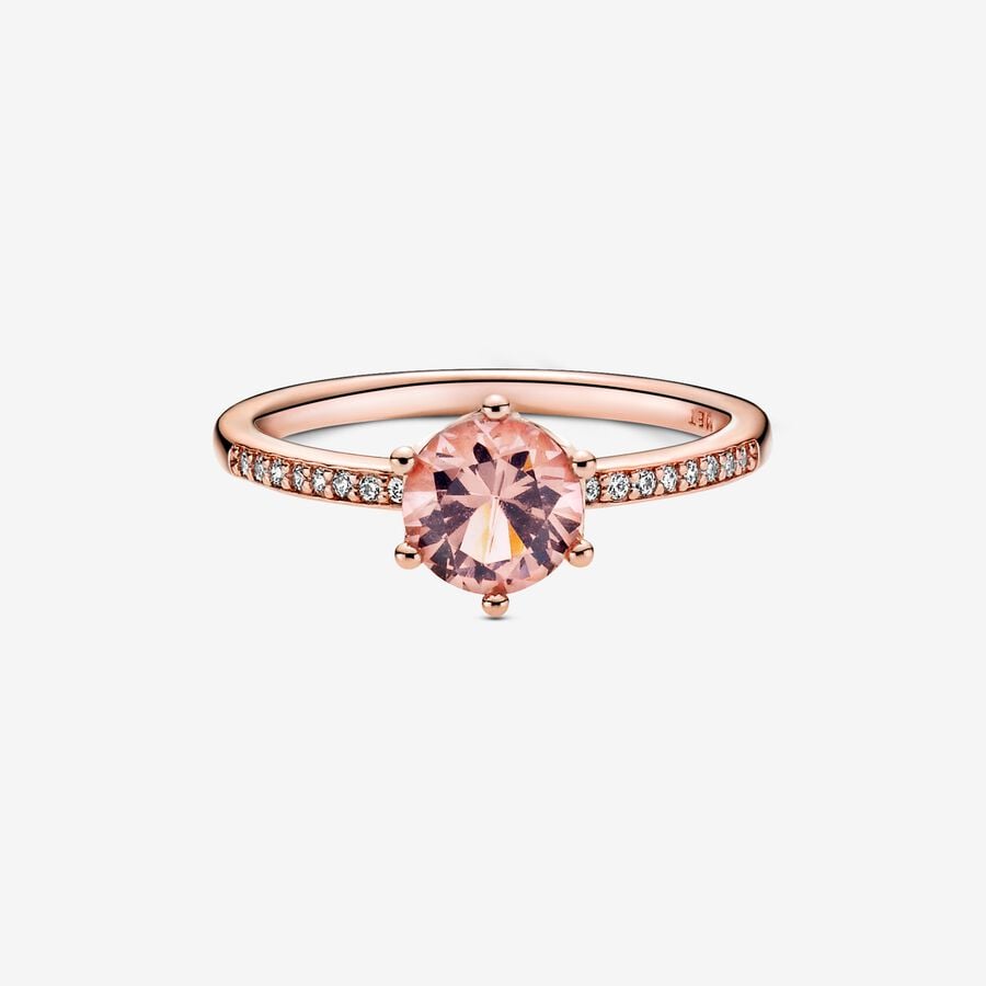 ANILLO CORONA ROSA BRILLANTE PANDORA - ZOCALO ONLINE