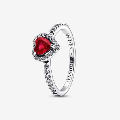 ANILLO PROMESA CORAZÓN ROJO PANDORA - ZOCALO ONLINE