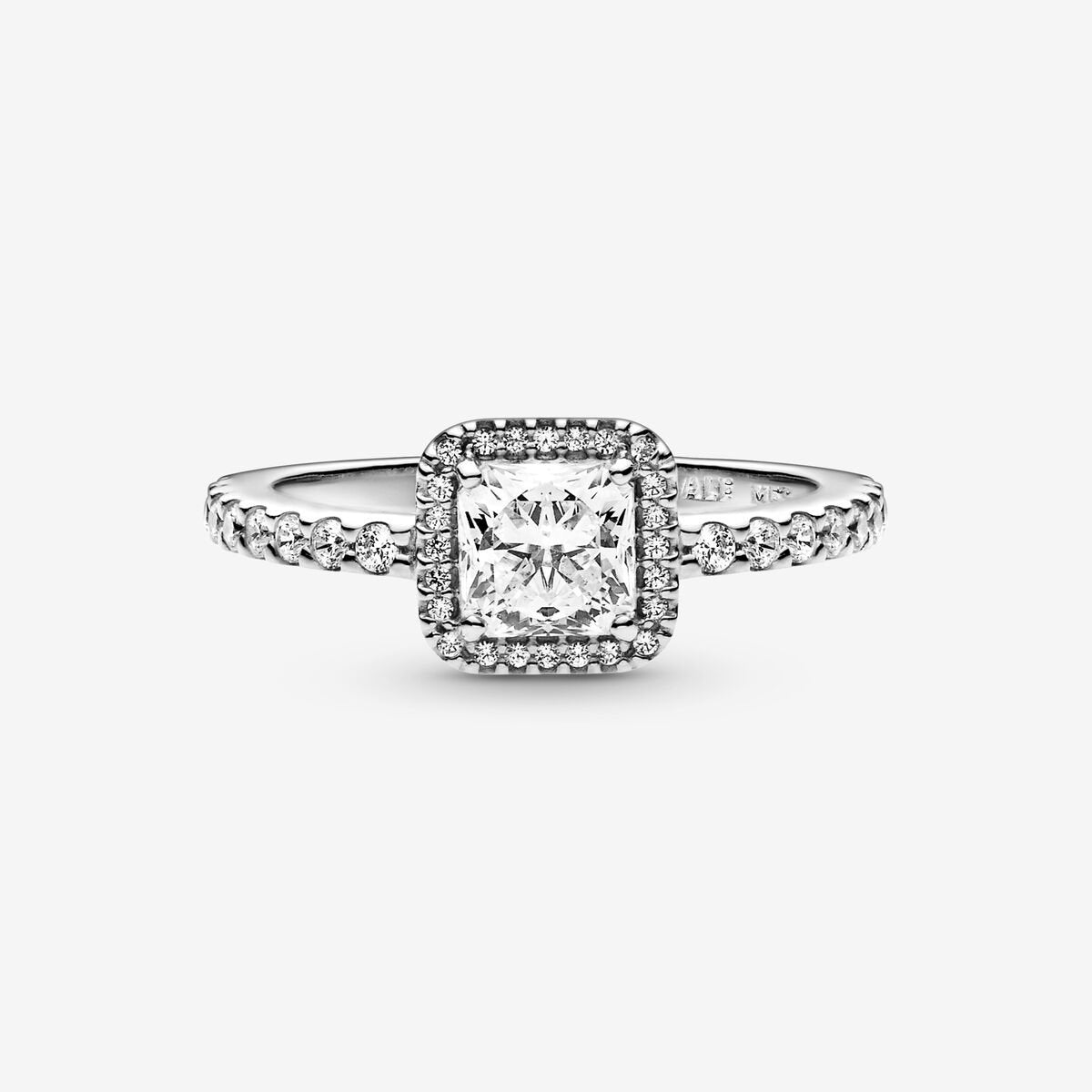 ANILLO SQUARE HALO BRILLANTE PANDORA - ZOCALO ONLINE