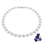 SWAROVSKI WHITE HEARTS TENNIS NECKLACE ARIANA GRANDE + GIFT KIT 