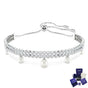 SWAROVSKI ARIANA GRANDE ROUND CRYSTAL PEARL BRACELET + ACCESSORIES 