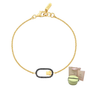 PULSERA BRAZALETE TOUS CADENA ESPINELA ORO 18K CAMILLE