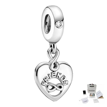Charm Colgante Corazón Infinito Forever Friends Pandora