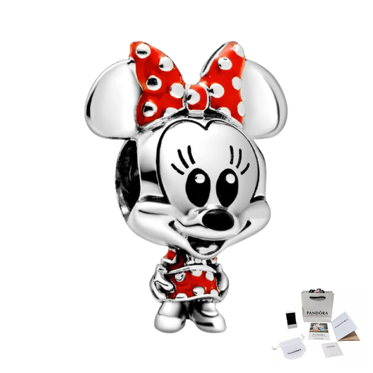 CHARM PANDORA MINNIE MOUSE DISNEY MOÑO .925