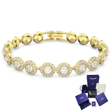 Pulsera Cristal Tenis Angelic Halo Swarovski