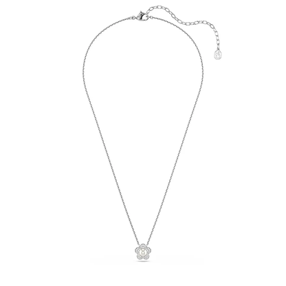 COLLAR SWAROVSKI ARIANA GRANDE FLOR BLANCA + KIT DE REGALO ZOCALO ONLINE