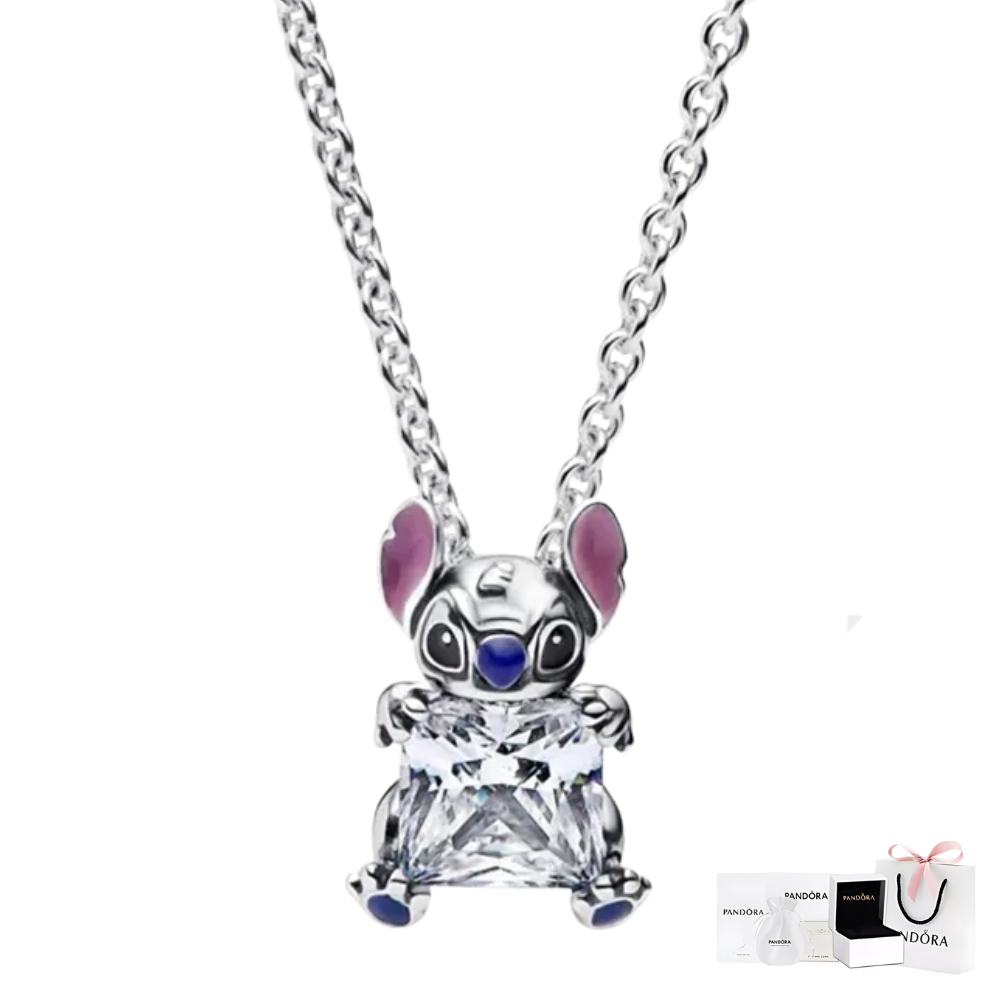 COLLAR PANDORA CORAZON DE ZIRCONIA S925