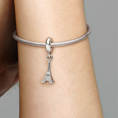 CHARM PANDORA TORRE EIFFEL PARIS PLATA .925