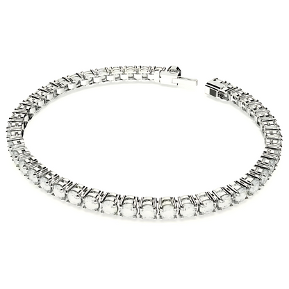 PULSERA SWAROVSKI MATRIX TENIS CRISTALES + KIT DE REGALO