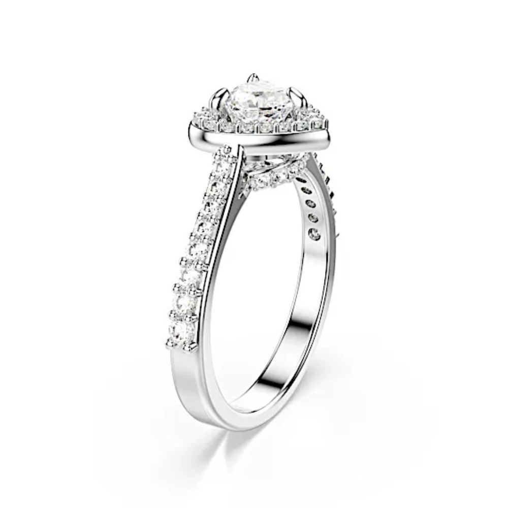 ANILLO PROMESA COMPROMISO SWAROVSKI UNA ANGELIC CORAZON AMOR ZOCALO ONLINE