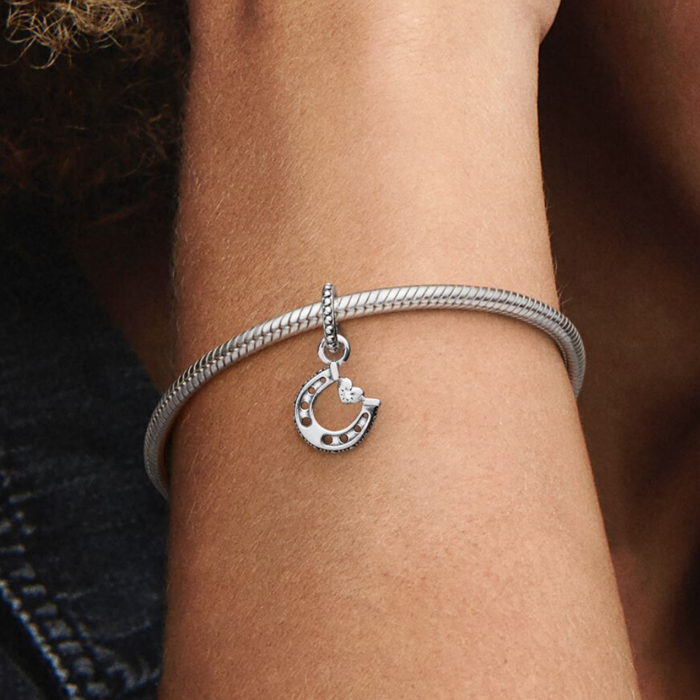PANDORA HEART CHARM THANK YOU FOR BEING MY MOM 