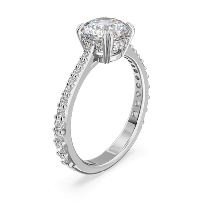 ANILLO PROMESA COMPROMISO SWAROVSKI CONSTELLA COCTEL GEMA PAVE