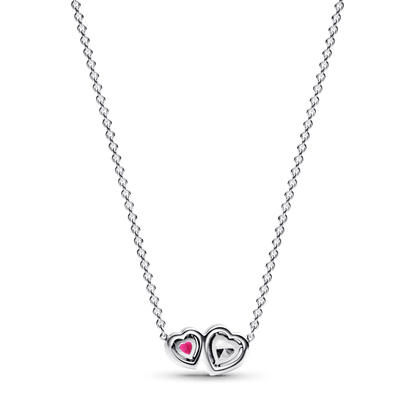 LOVE PANDORA S 925 RED HEART NECKLACE