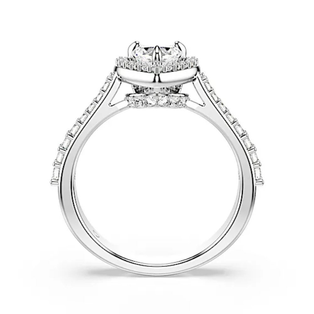 ANILLO PROMESA COMPROMISO SWAROVSKI UNA ANGELIC CORAZON AMOR ZOCALO ONLINE