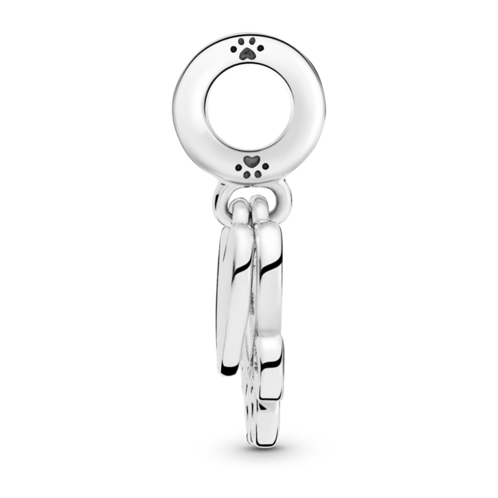 CHARM PANDORA COLGANTE CORAZONES MASCOTA HUELLA PATITA